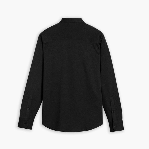 Button-Down-Hemd für jeden Tag | Schwarz (Zwei Taschen)