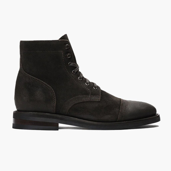 Captain | Dark Olive Suede