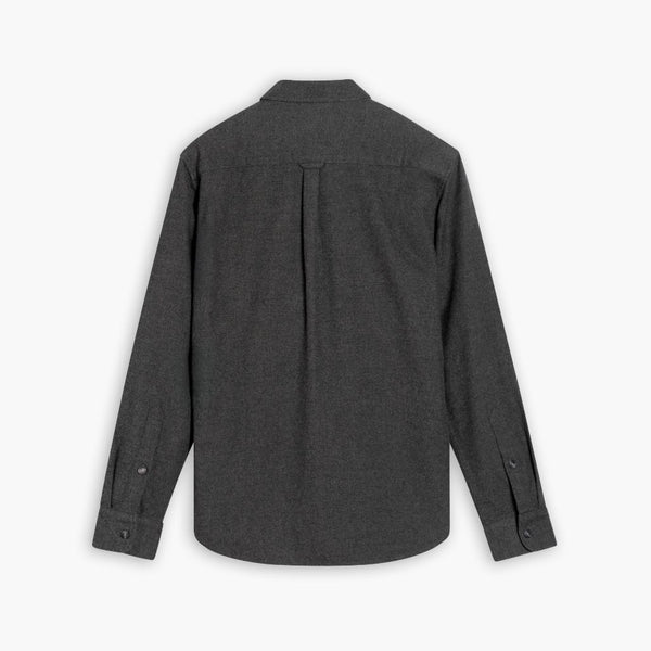 Unifarbenes Hemd | Heather Grey