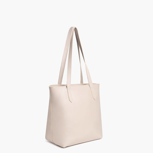 Everyday Tote | Beige (M) (Zipper)