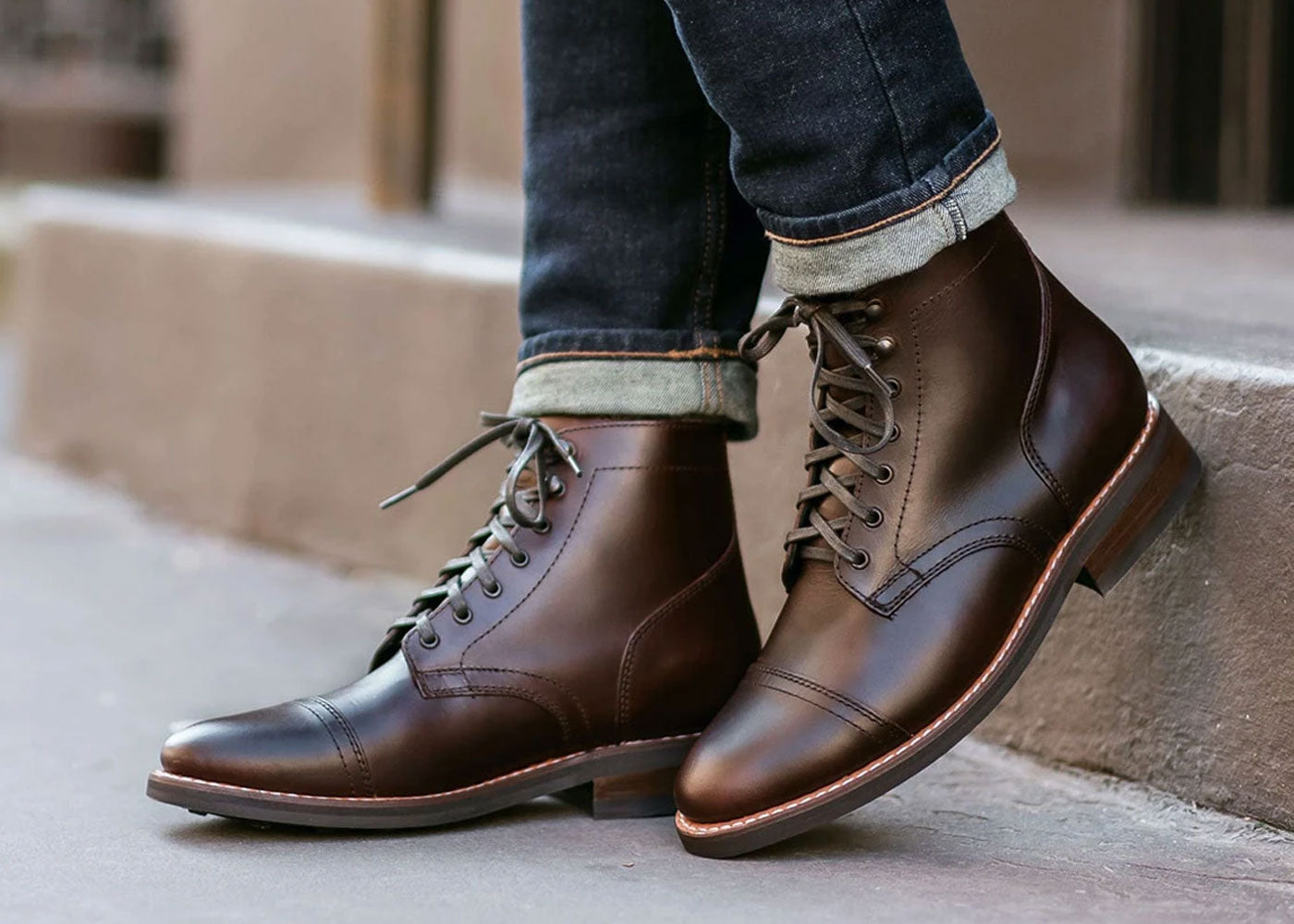 Best Men's Dress Boot: Thursday Boots Brown Captain