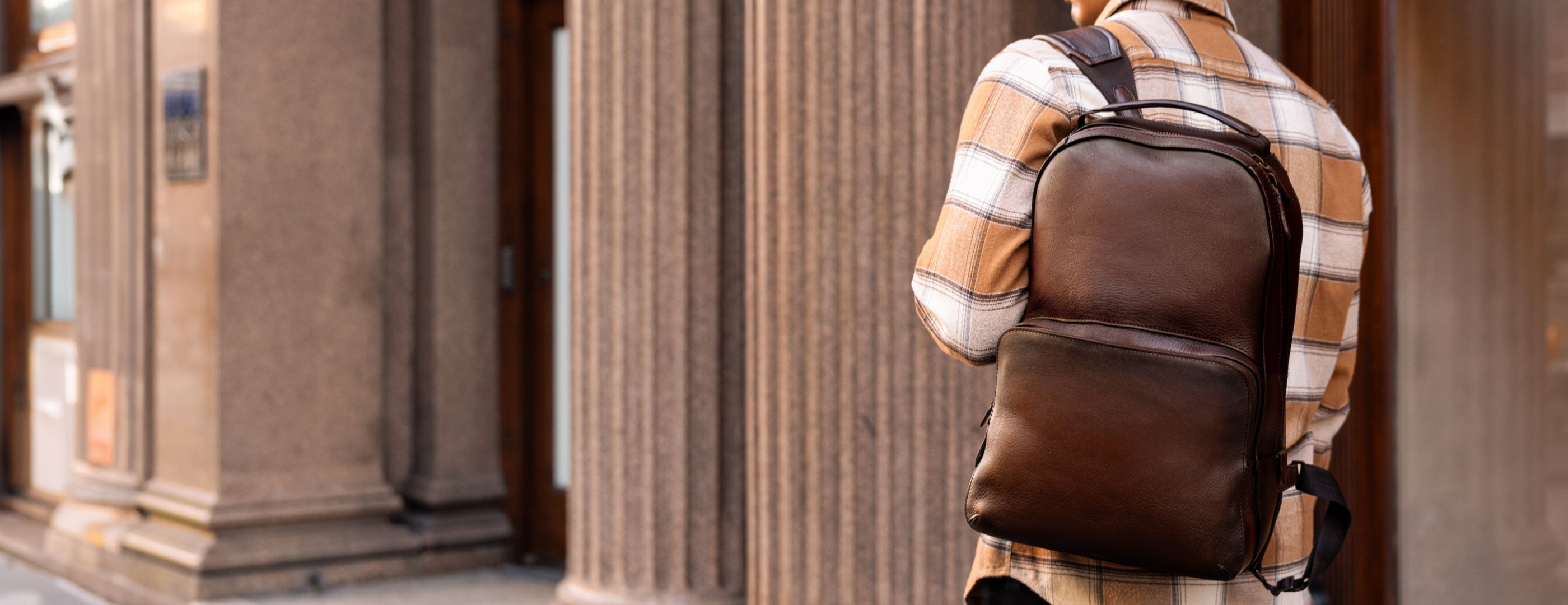 Der Perfecto Lederrucksack