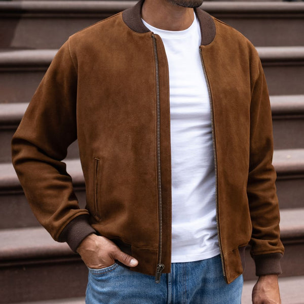Bomber Jacket | Cinnamon — product photo