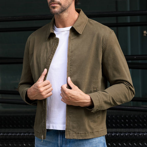 Mechanic Jacket | Army Green — product photo