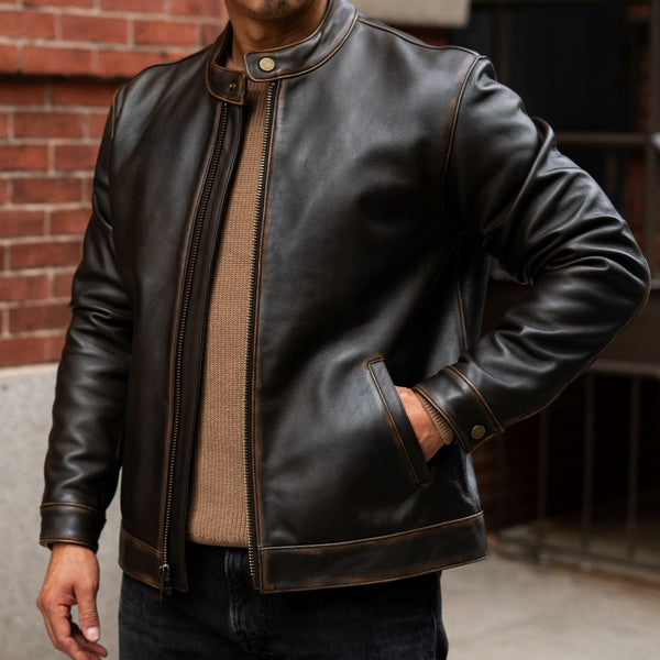 Racer Jacket | Java — product photo