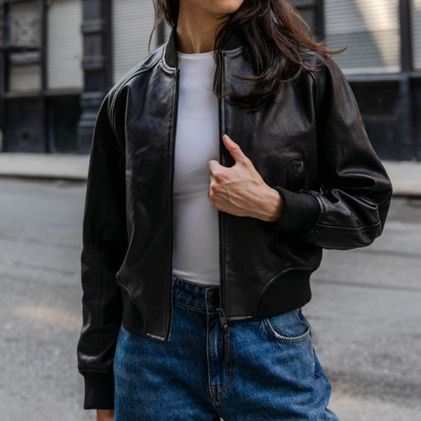Bomber Jacket | Black — product photo
