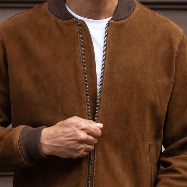 Bomber Jacket | Cinnamon — product photo 2
