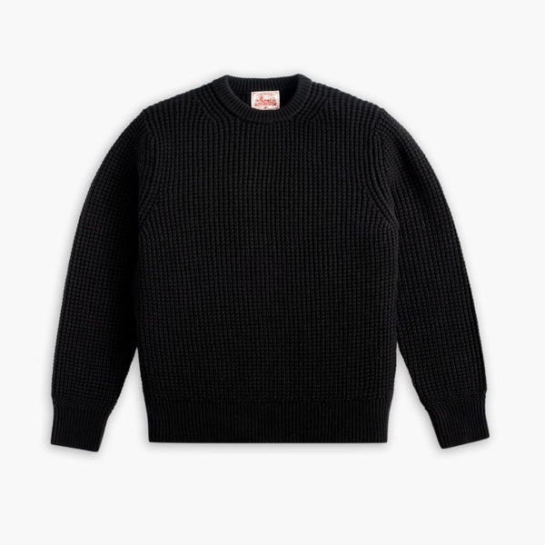 Highland Sweater | Black — front view