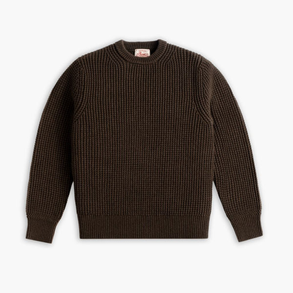 Highland Sweater | Cocoa — front view