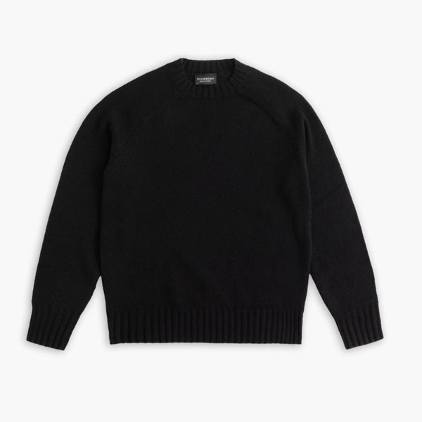 Lodge Sweater | Black — front view