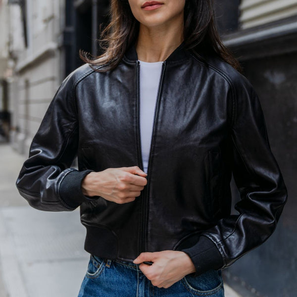 Bomber Jacket | Black — product photo 2