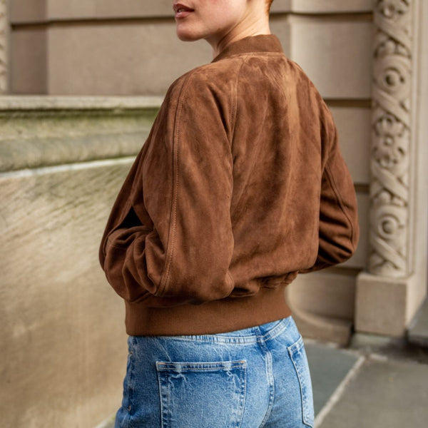 Bomber Jacket | Cinnamon — product photo 2