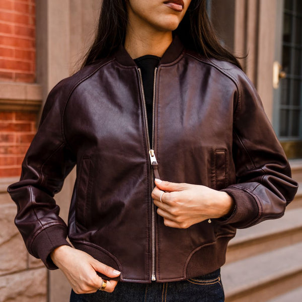 Bomber Jacket | Oxblood — product photo 2