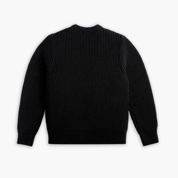 Highland Sweater | Black — rear view