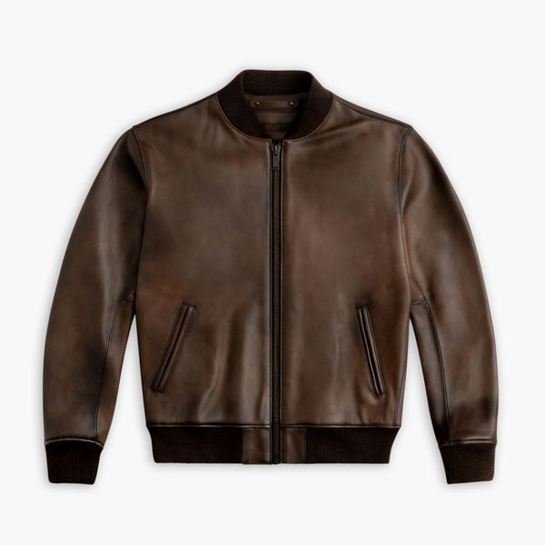 Bomber Jacket | Anejo — front view