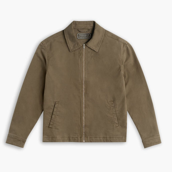 Mechanic Jacket | Army Green — front view