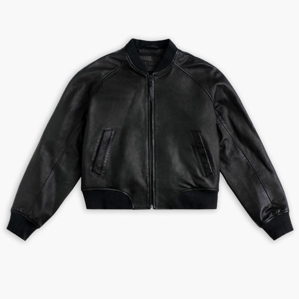 Bomber Jacket | Black — front view