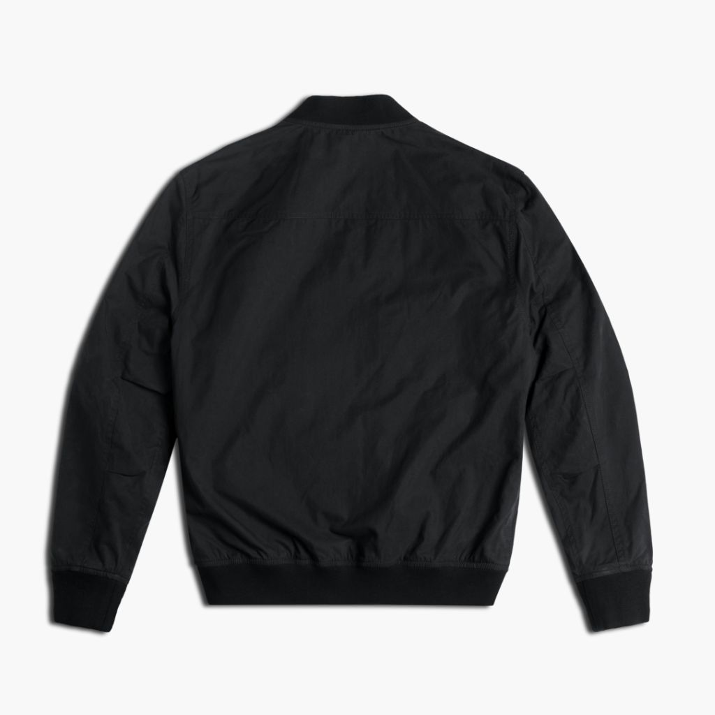 Men's Union Bomber Jacket In Black - Thursday