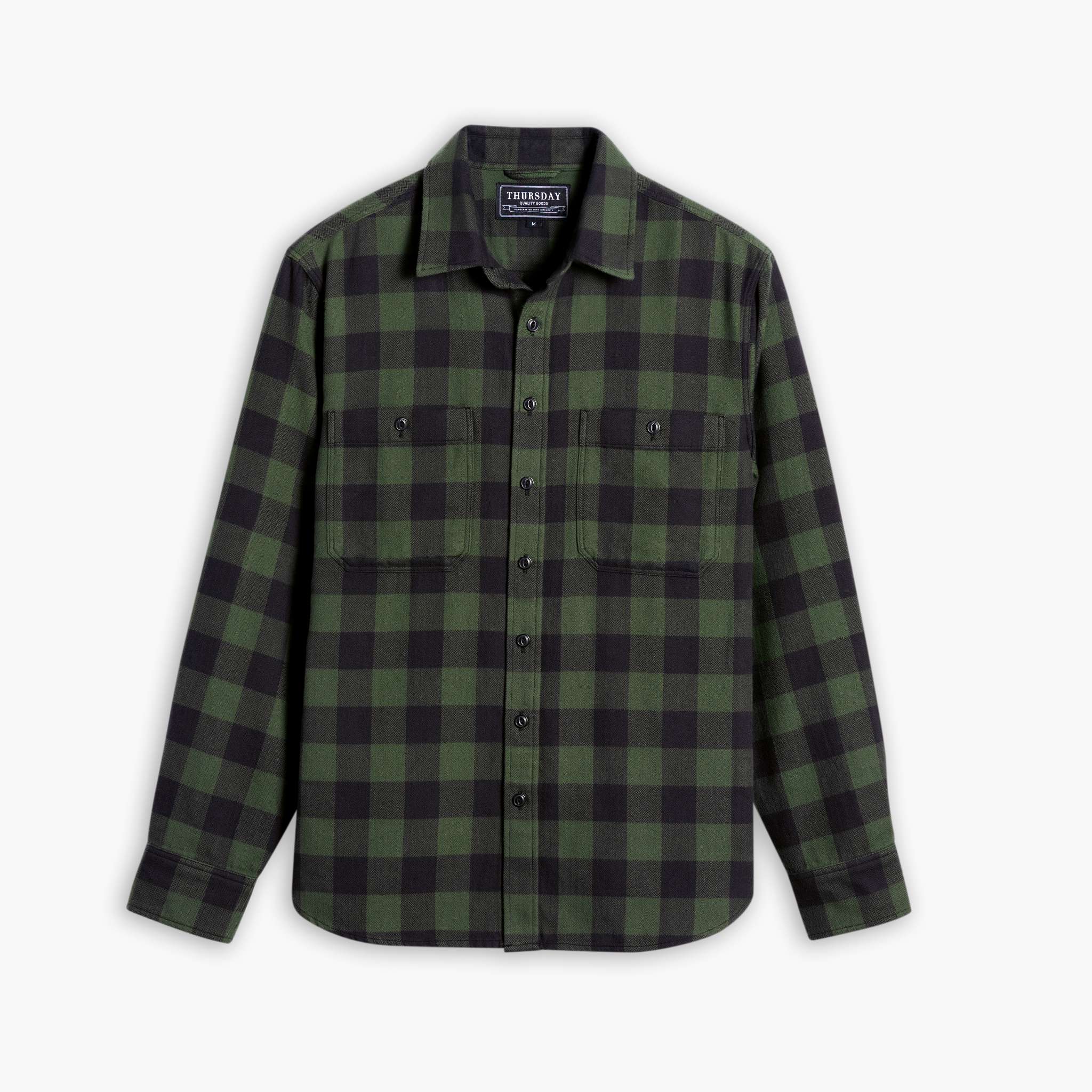 Buffalo Check Shirt Evergreen