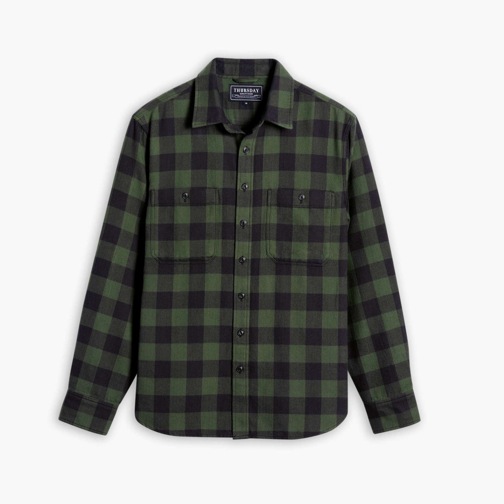 men's evergreen dress shirt Evergreen