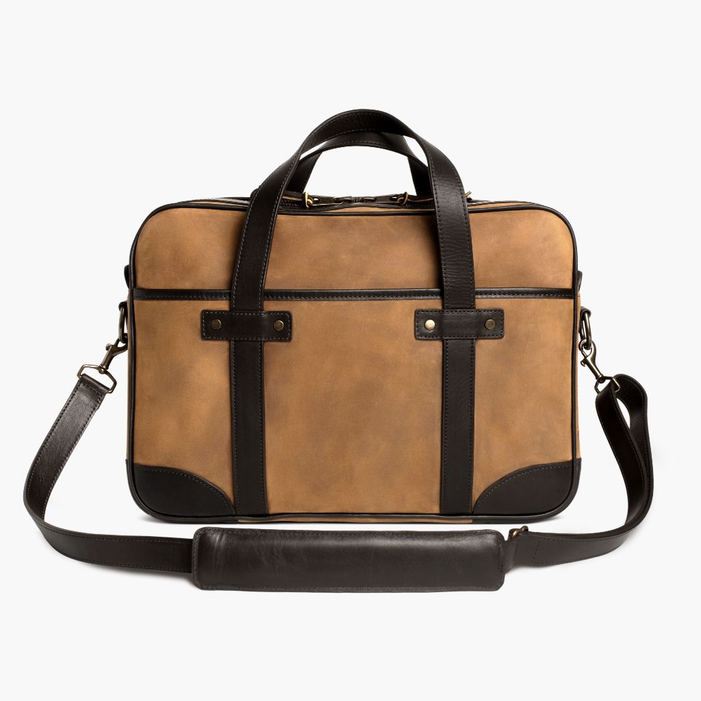 Leather Laptop Messenger Bag