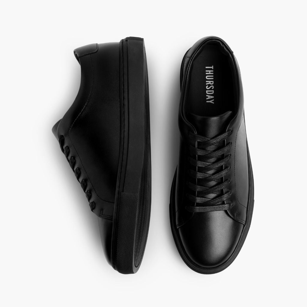 Women's Encore Low Top Sneaker In Black Leather