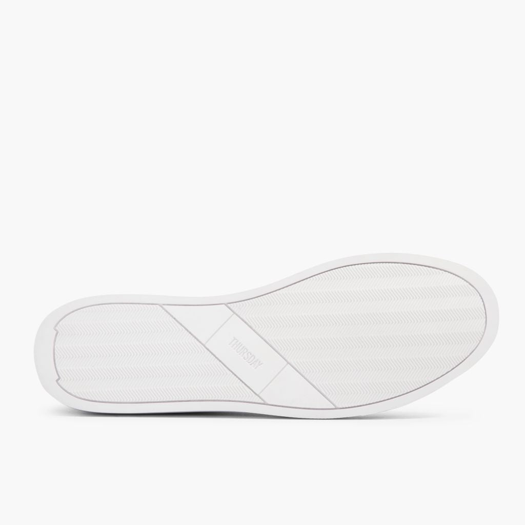 White sneakers with colorful bottom hotsell
