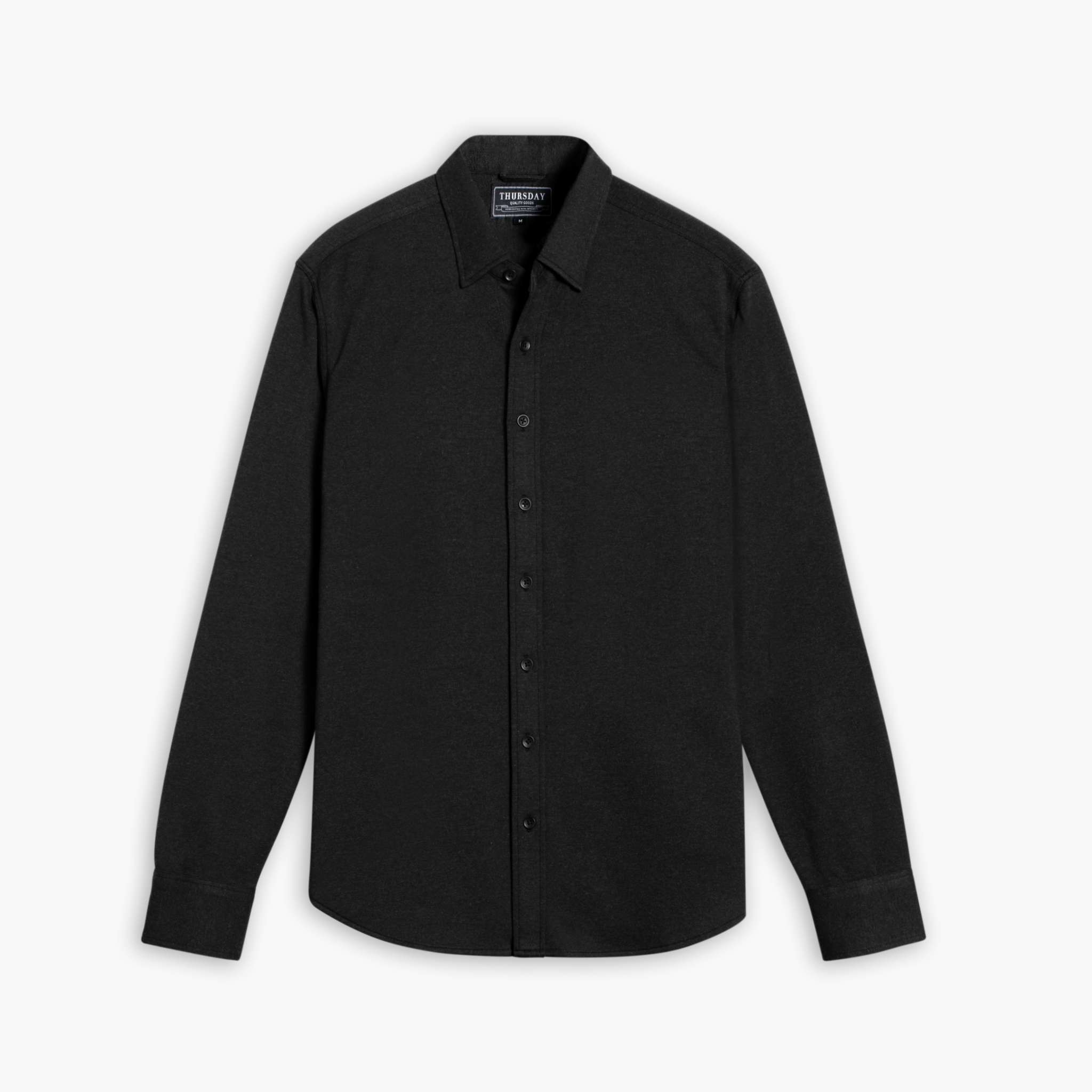 Men's Everyday Button-Down Shirt in Black - Thursday