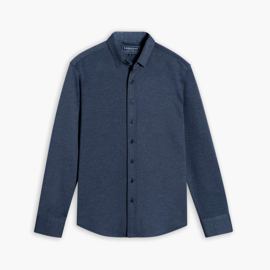 Men's Everyday Button-Down Shirt in Blue - Thursday Men's Everyday Button-Down Shirt in Blue - Thursday