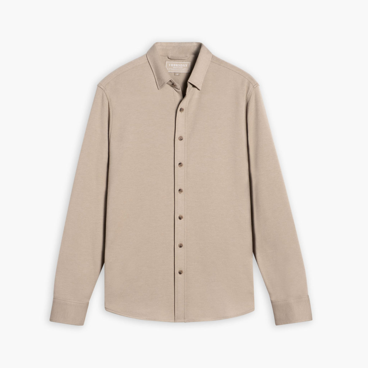 Men's Everyday Button-Down Shirt in Taupe - Thursday
