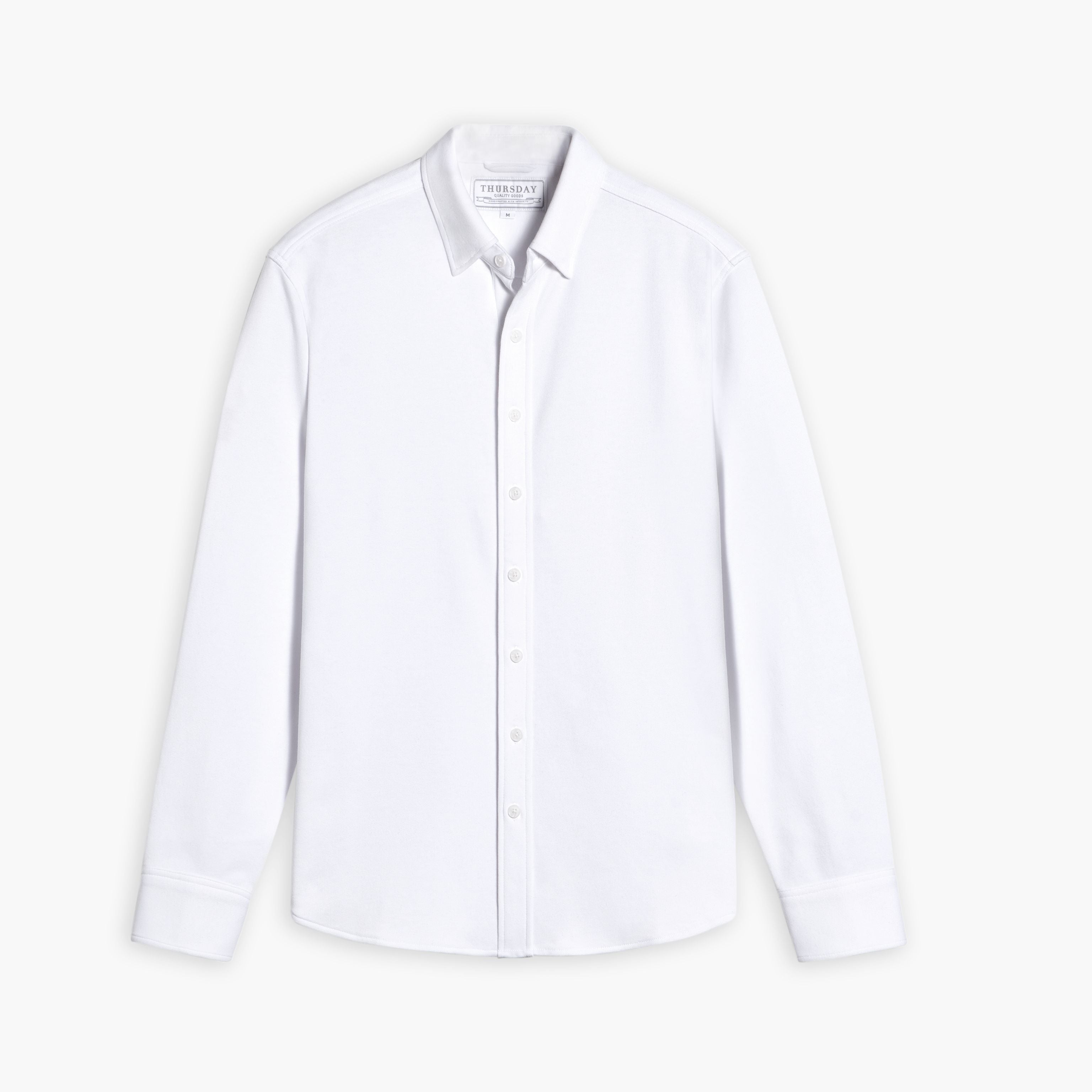 Everyday Button-Down Shirt White1