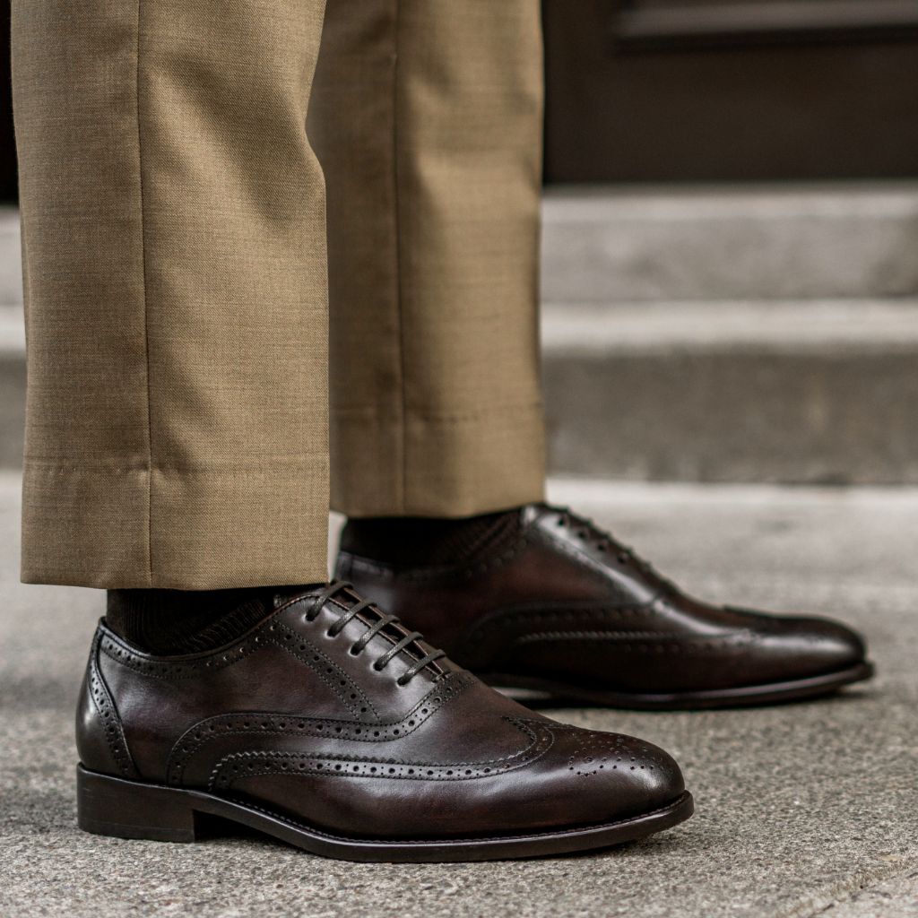sachin and babi light blue dress How to Wear Brown Shoes with Black Pants for Men
