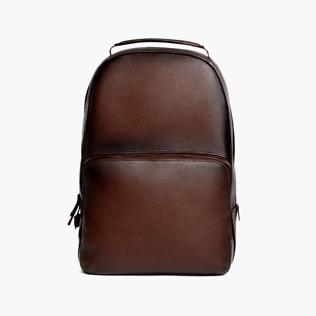 Men's Perfecto Backpack in Brown 'Toscanello' Leather Thursday