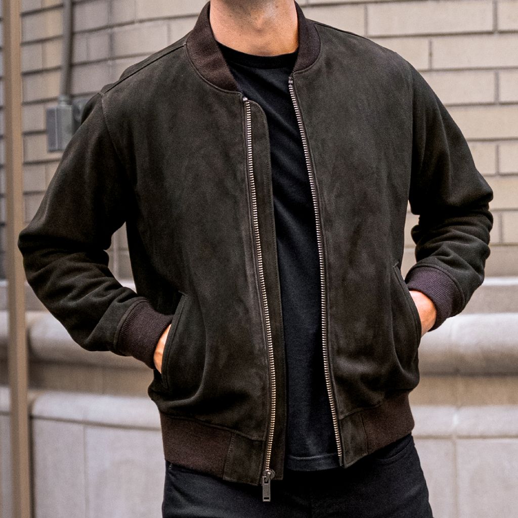 Supreme 12SS Suede Bomber Jacket レザー Supreme - Suede Bomber - UG.SHAFT
