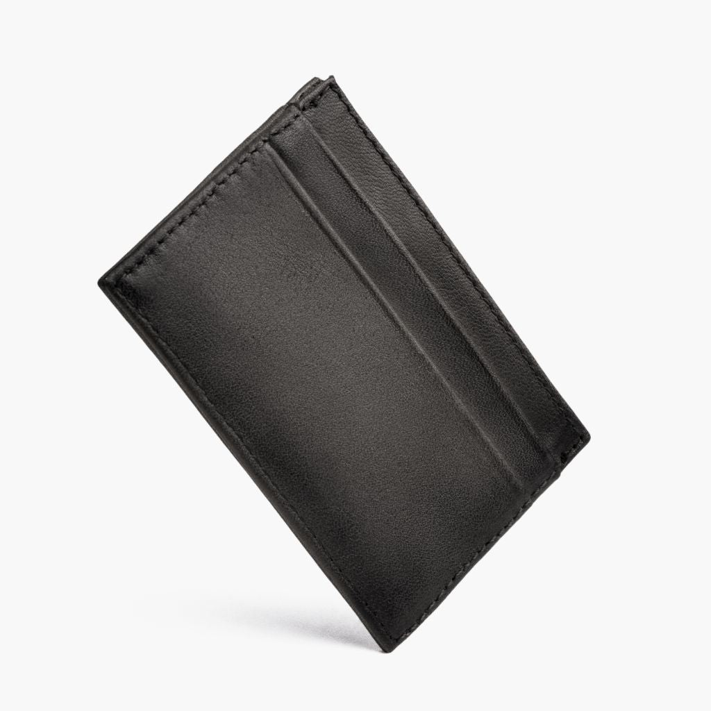 wallet card sleeve Minimalist Leather Card Holder in Greyby Thursday Boot Company