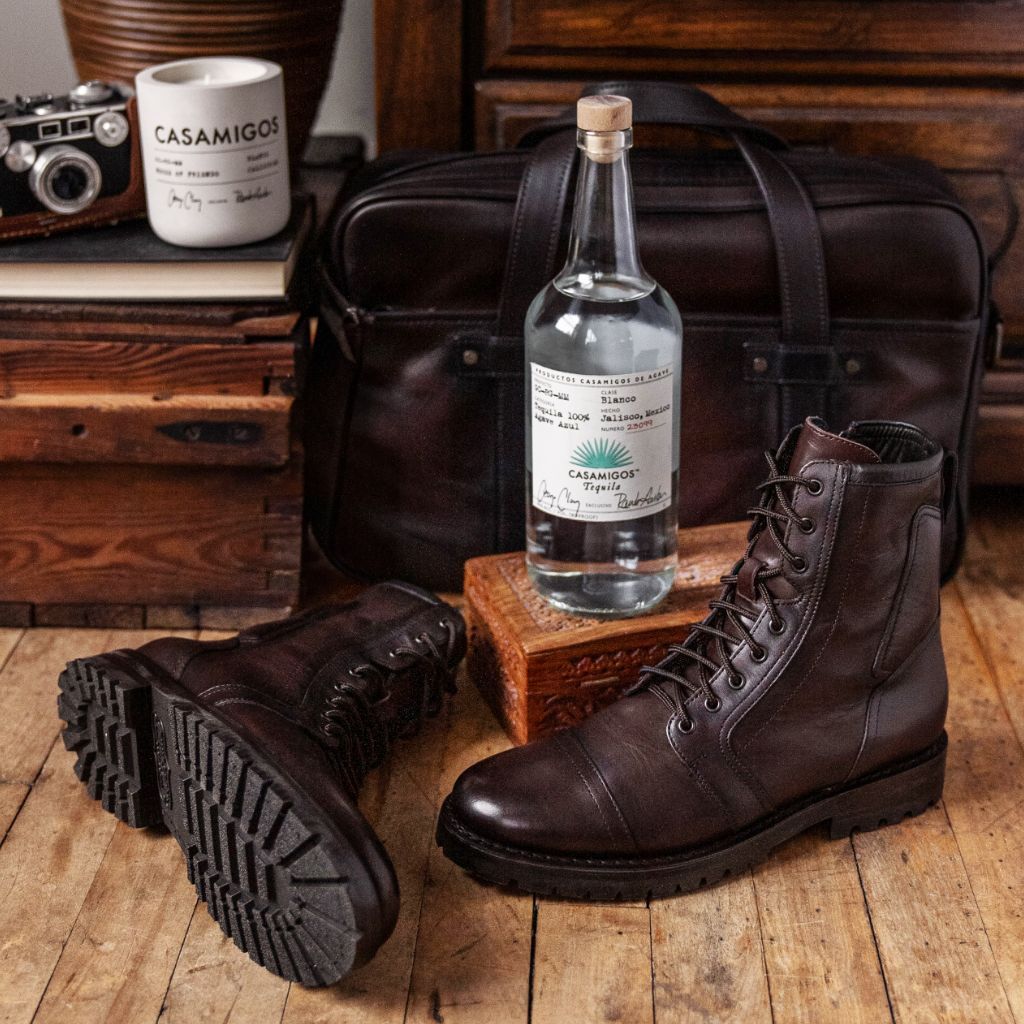 Thursday Boot Company Casa Moto Brown Leather Combat Boots‎ Rugged Lace Up Sz 14 Men main image 4
