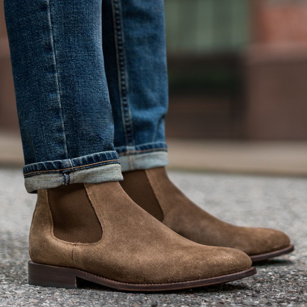 Men's Cavalier Boot In Suede - Thursday Boots