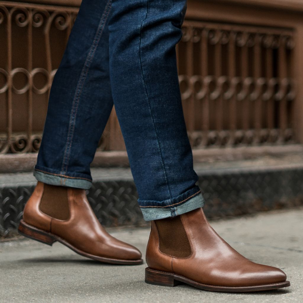 Thursday Boot Company Cavalier Chelsea Boots - Hickory - Men’s Size 9 Two new flavors of chelsea boots for your wardrobe this  main image 4