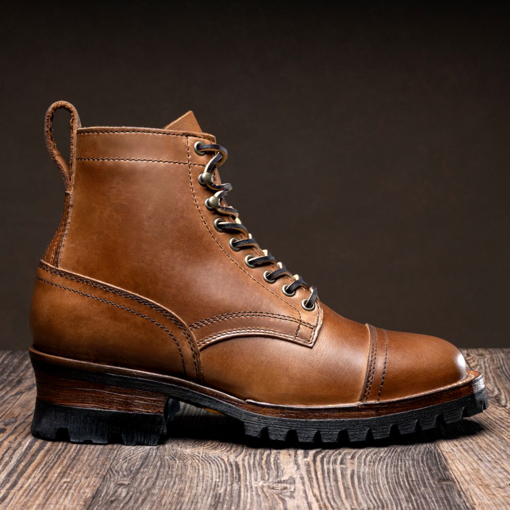 Men's Challenger Boot In Brown Sesame Double Shot Leather - Thursday Men's Challenger Boot In Brown Sesame Double Shot Leather - Thursday