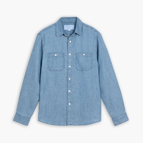 Chambray Arbeitshemd | Vintage Indigo 