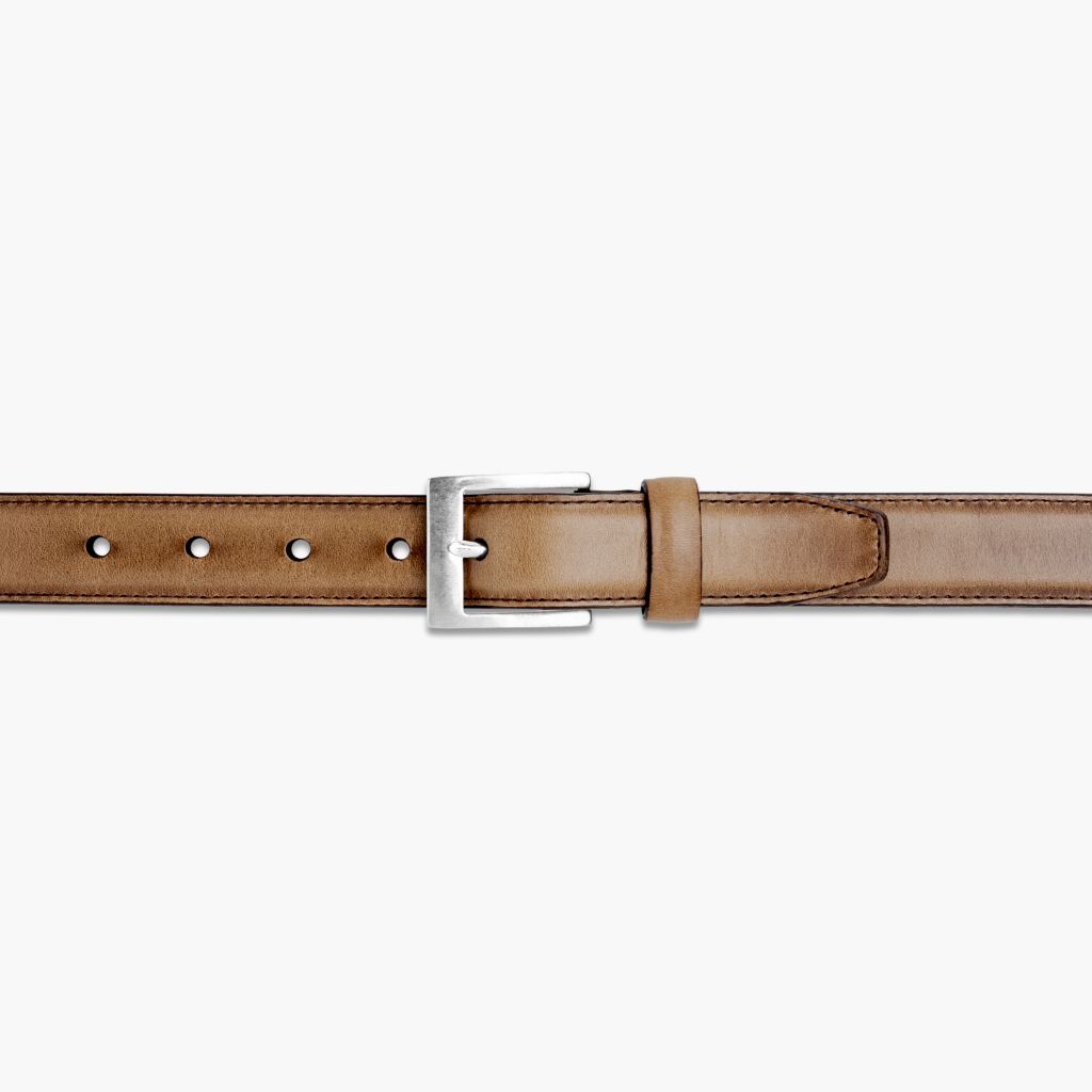 Men's Classic Leather Belt In Natural Horween® CXL - Thursday Boots