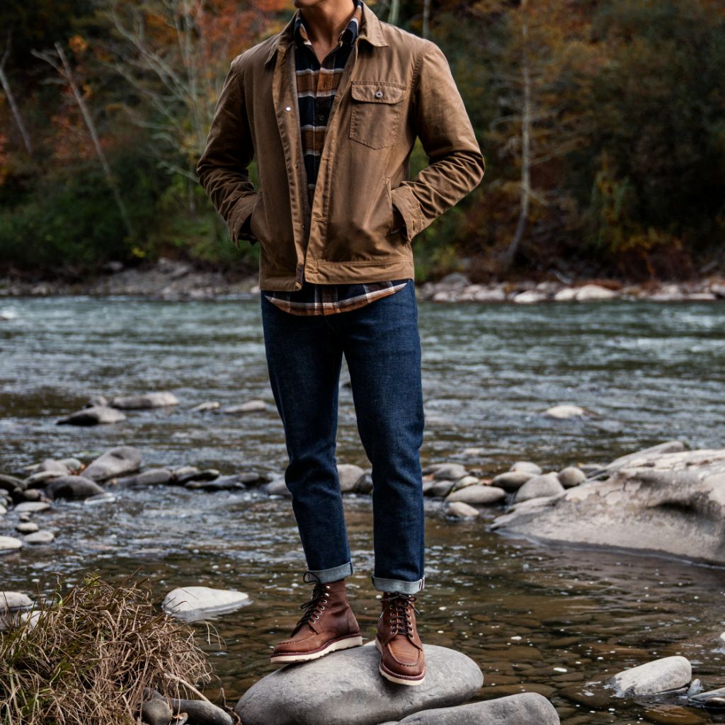 Denim Thursday Boots Fit Men's Diplomat Moc Toe Boot In Arizona