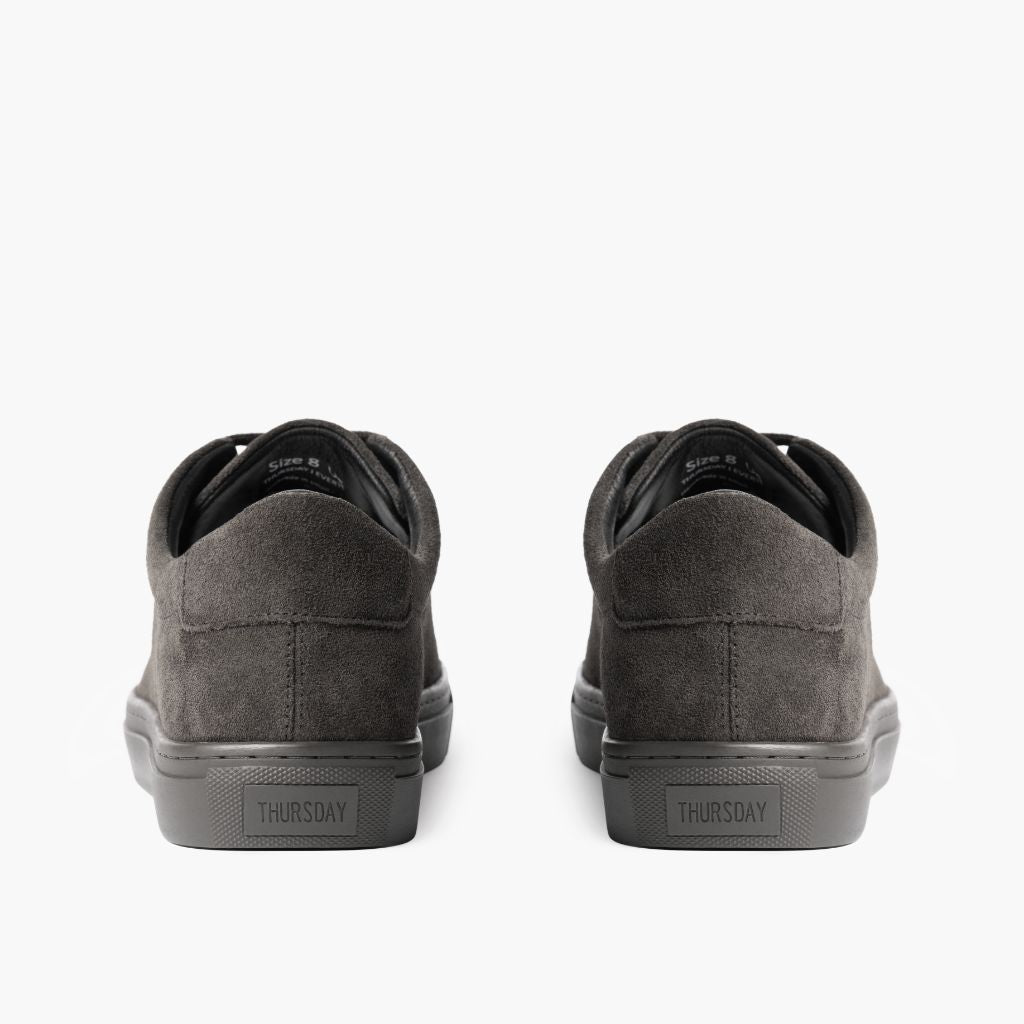 Men's Encore Low Top Sneaker In Shadow Grey Suede - Thursday