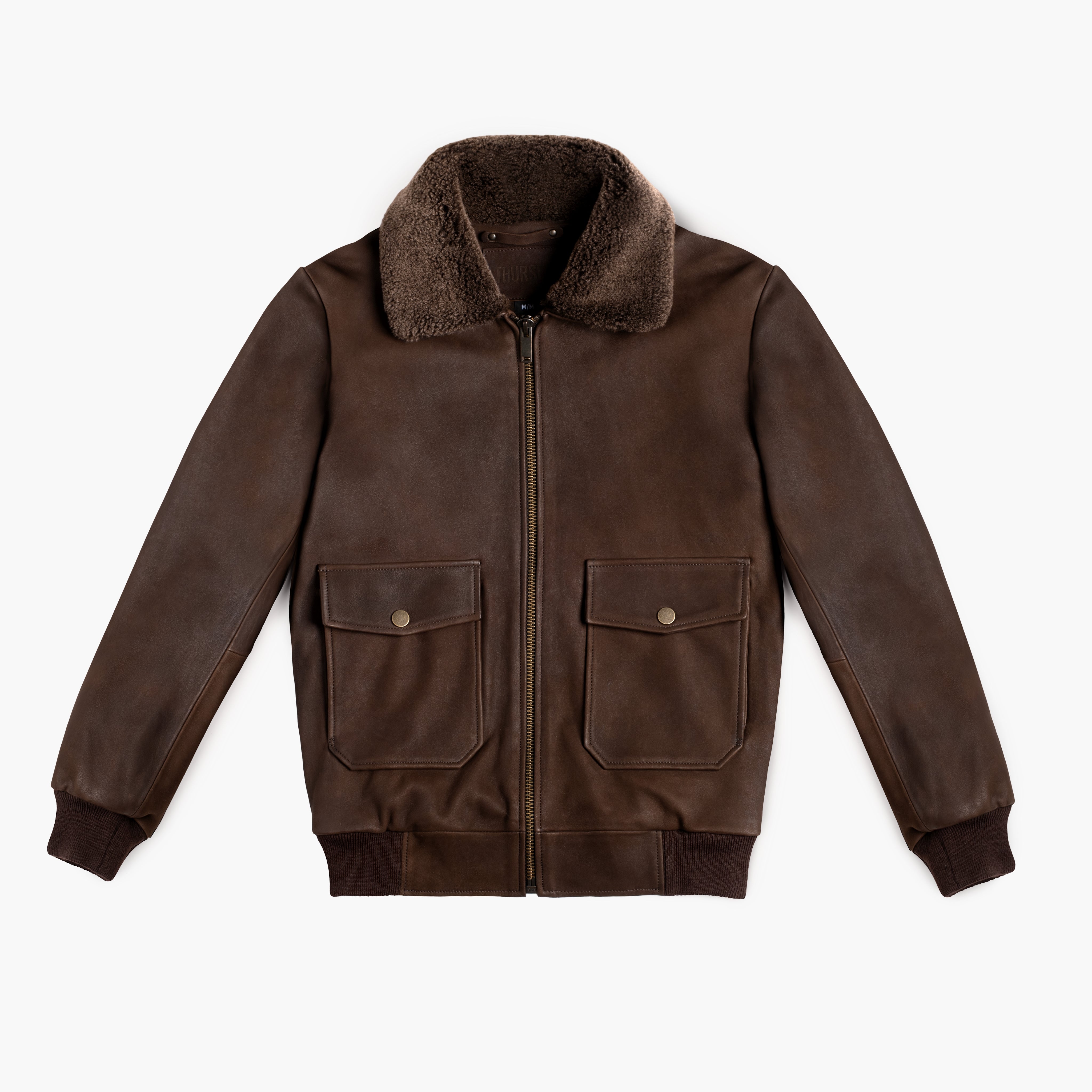 tobacco colored leather Men's Flight Jacket In Brown 'Tobacco' Leather tobacco colored leather Men's Flight Jacket In Brown 'Tobacco' Leather