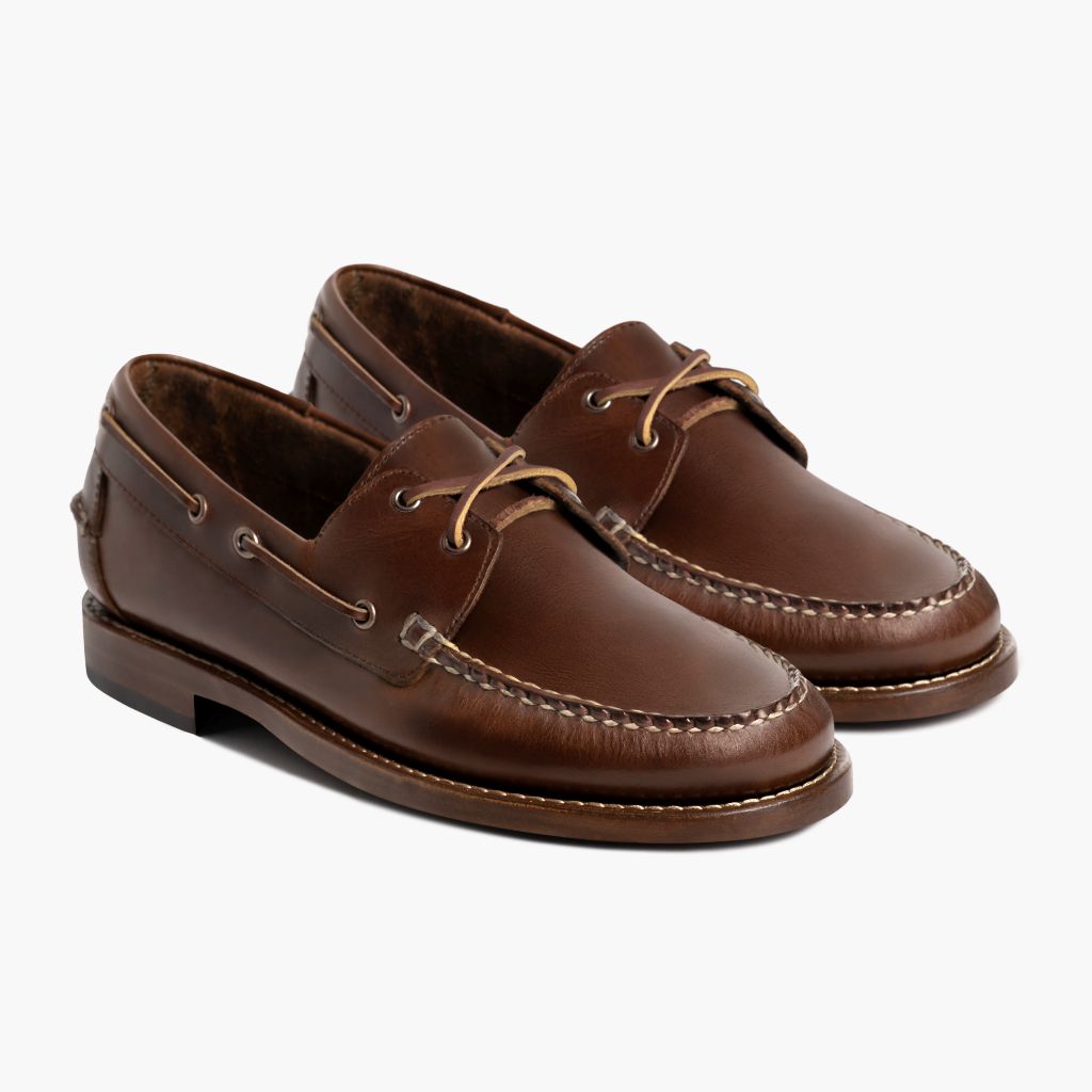 Men's Handsewn Loafer In Brown 'Chocolate' Leather