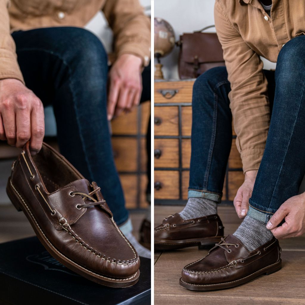Bashwood Handmade Brown Leather Knitted Upper Men Loafers Bespoke Leather Tan Brown Loafer for Men – Slip-On Dress  main image 4