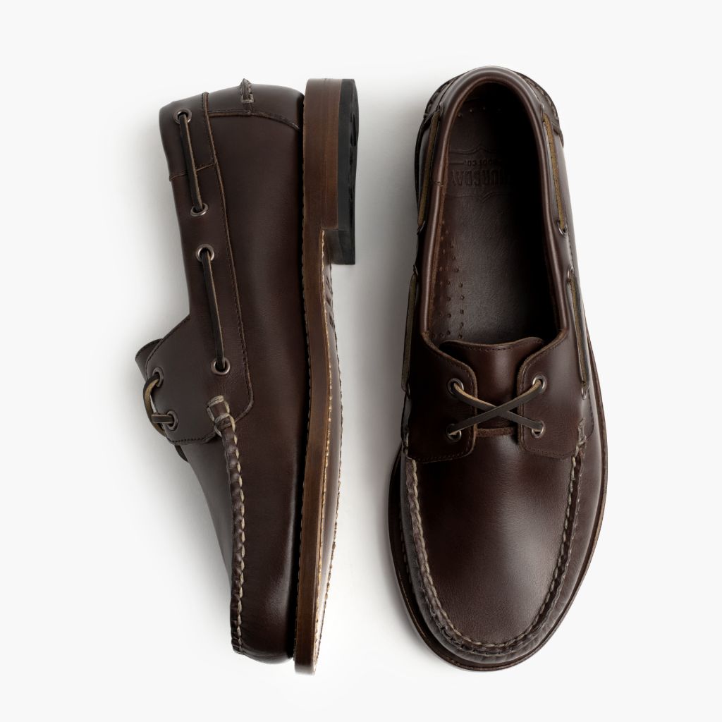 Men's Handsewn Loafer In Brown 'Chocolate' Leather - Thursday
