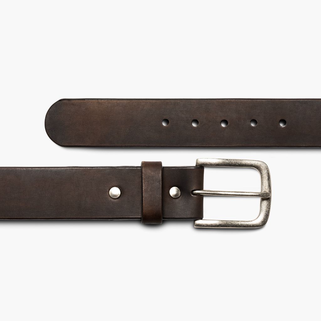 Men's Heritage Leather Belt In Country Road - Thursday Boot Company