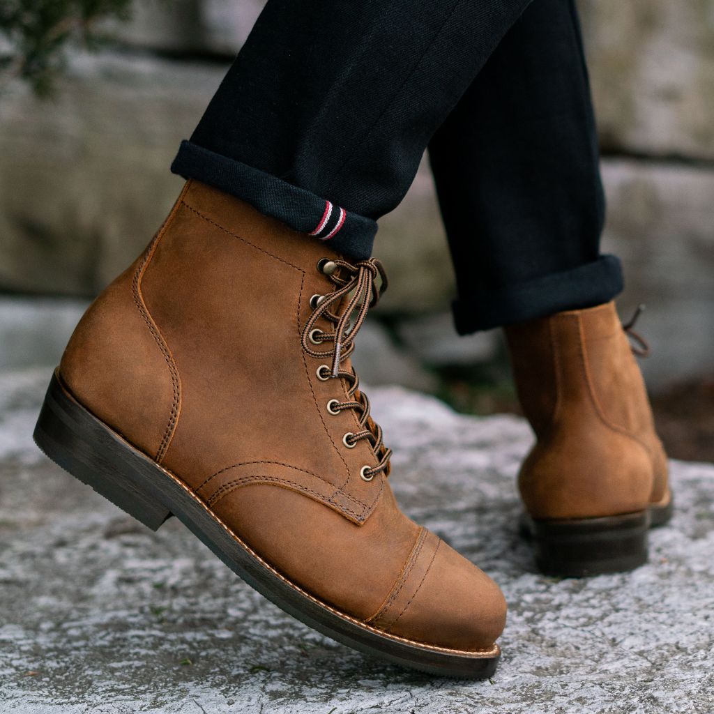 Leather Thursday heritage boots Men main image 4