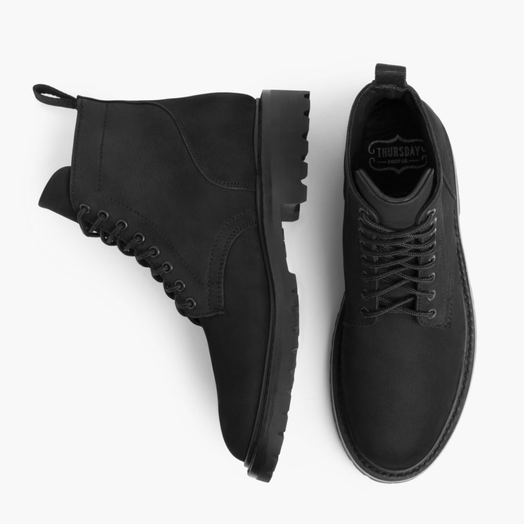Thursday Boot Co. Hero Men\'s 12 Black Nubuck Laced Combat Ankle Boots Amazon.com | Thursday Boot Company Hero Men main image 2